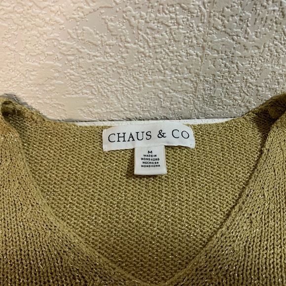Chaus & Co metallic knit sweater - Picture 8 of 9